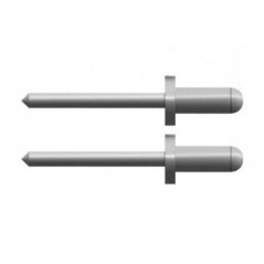 Rivets, aluminum spare 500 units beta (1741 rv4k)
