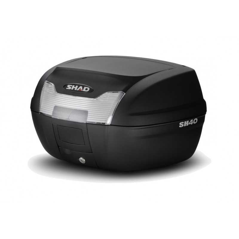 SHAD Maleta SH40 para moto o scooter, 40L de capacidad alta calidad y resistente a temperaturas extremas D0B40100