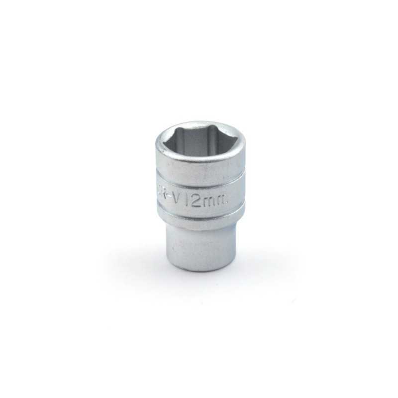 Wrench, socket with different hexagonal sizes  1/4