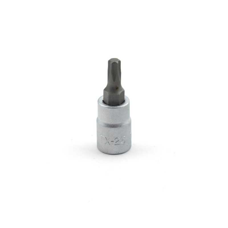 Wrench, socket with incorporated bit  TORX TX S2 1/4