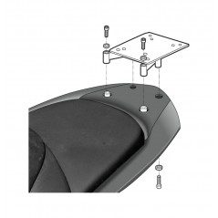 SHAD Anclajes soportes fijaciones herraje baul maleta Top Master Y0MJ44ST