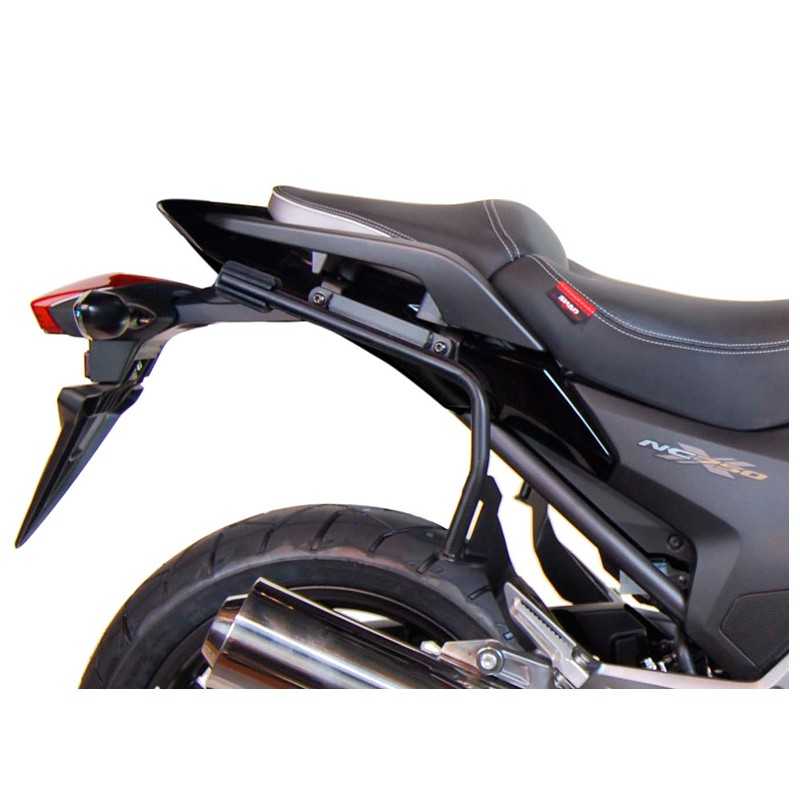 Lateral saddlebags supports, anchors, settings  3P SYSTEM