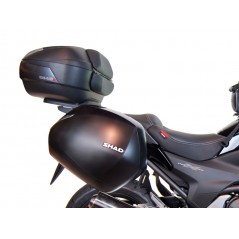 Lateral saddlebags supports, anchors, settings  3P SYSTEM
