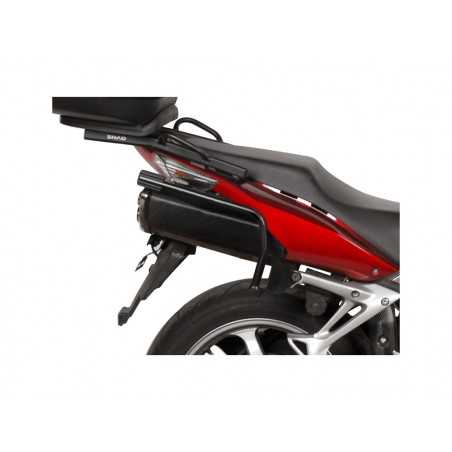 Lateral saddlebags supports, anchors, settings  3P SYSTEM