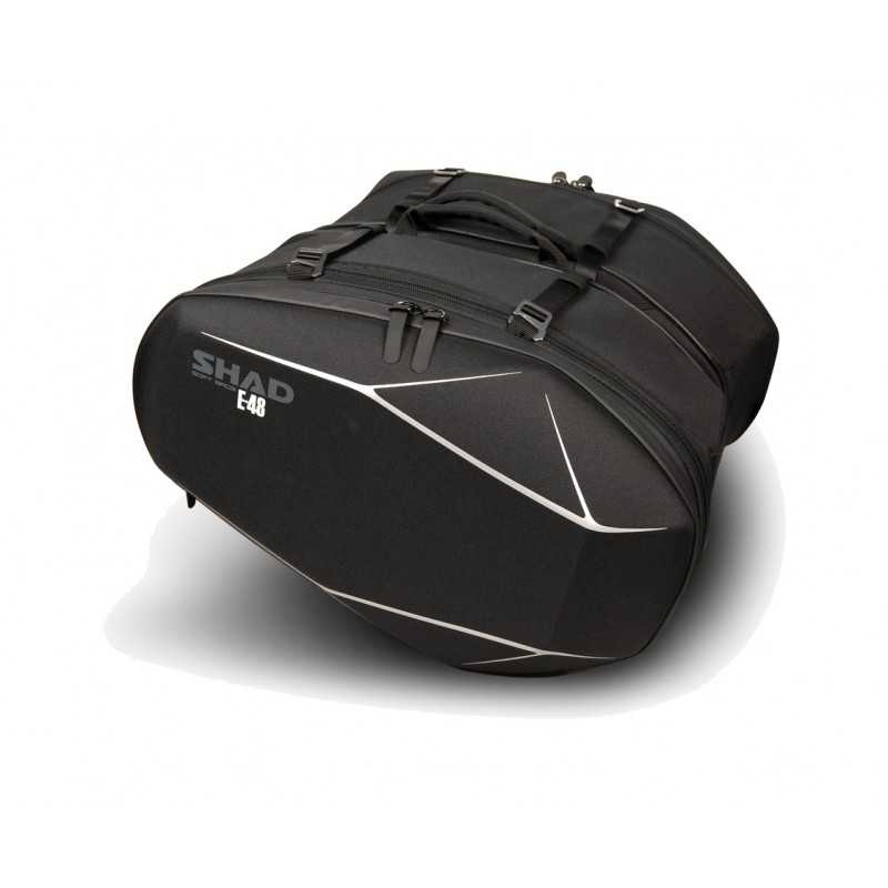Lateral saddlebags thermoformed semirigid  3D E-48