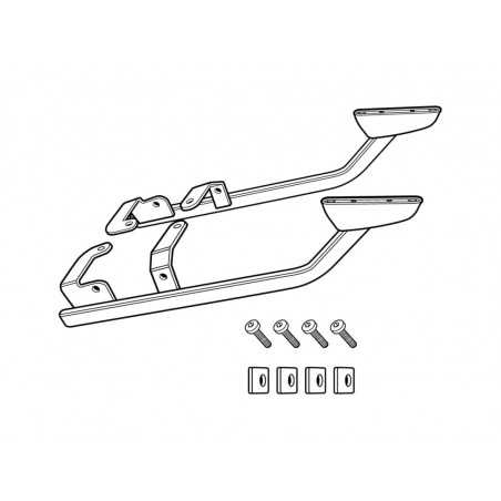 SHAD Anclajes soportes fijaciones herraje baul maleta Top Master H0NG76ST