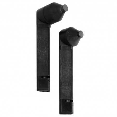 Supports, conical unaligned for stand below fork