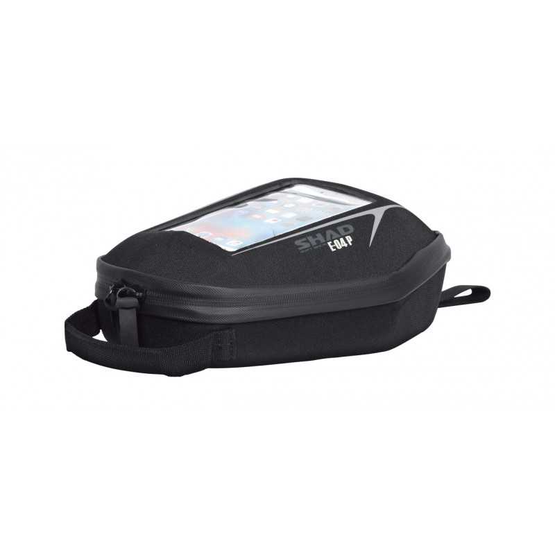 SHAD Bolsa de depósito E04P PIN SYSTEM - Pantalla táctil, semirrígida y fácil instalar X0SE04P