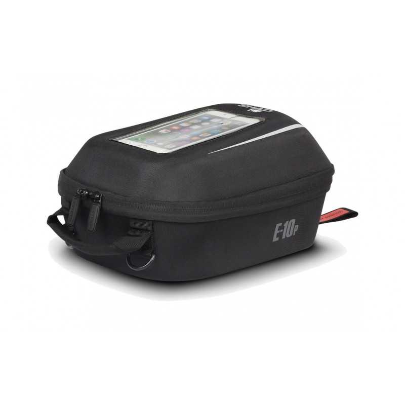 SHAD Bolsa de depósito E10 PIN SYSTEM 5L con soporte telepeaje y pantalla táctil para moto X0SE10P