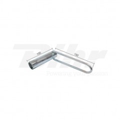 BUZZETTI Llave de bujía hexagonal 21mm con mango largo para motos y ciclomotores - Marca 19342