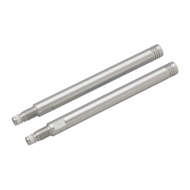 VITTORIA 2x Extension alargador de valvula presta fina bicicleta aluminio 62mm 32500