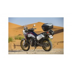 SHAD Maletas laterales de aluminio SC SH35 PREMIUM para moto con diseño aerodinámico y capacidad un casco D0B35200