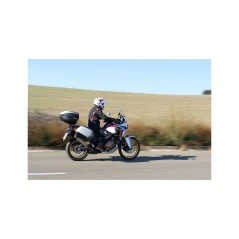 SHAD Maletas laterales de aluminio SC SH35 PREMIUM para moto con diseño aerodinámico y capacidad un casco D0B35200
