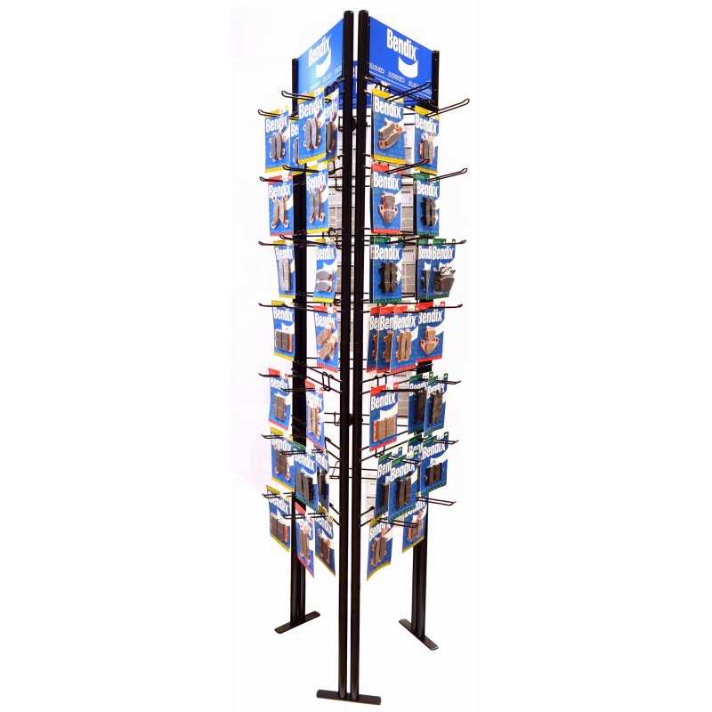 BENDIX Expositor pastillas de freno moto (42 ganchos) 1800X400 (X3) 48759