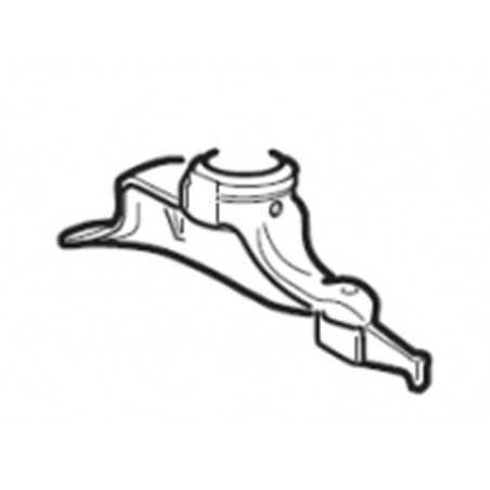 Mounting part for plastic tires