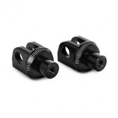 Fitting adapters for rear passenger footrests