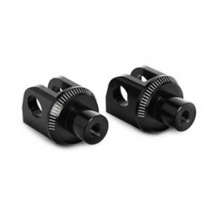 Fitting adapters for rear passenger footrests
