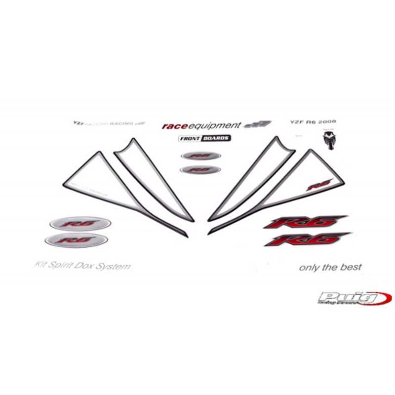 PUIG Kit adhesivos SPIRIT pegatinas protectoras frontal 4775
