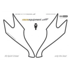 PUIG Kit adhesivos SPIRIT pegatinas protectoras frontal 4484