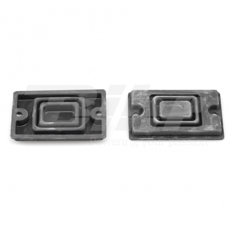 Membrane cover brake pump