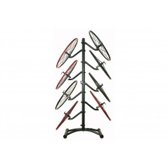 MASSI Expositor aluminio 8 ruedas 29860