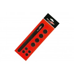 Adhesive protectors kit for frame and pods  BTT MTB CARBON