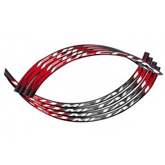 FULCRUM Kit adhesivos llanta RM0-LAB11DRB RED METAL ZERO XRP RED/BLACK 34404