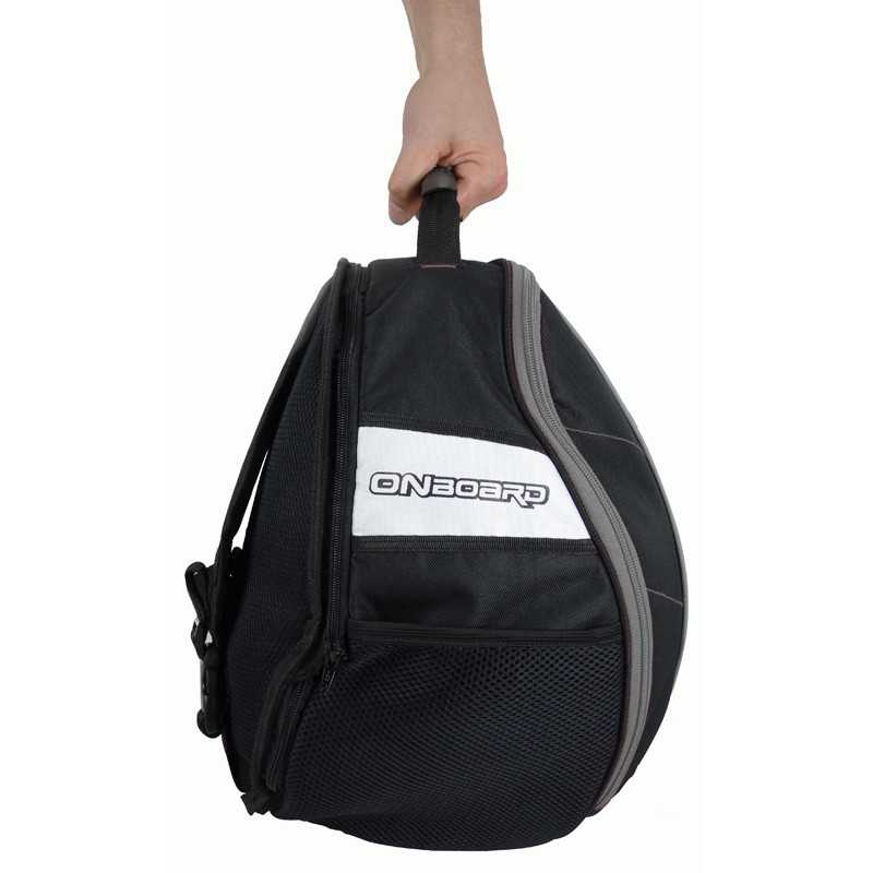 ON BOARD Bolsa mochila porta casco portacasco ´´LINK´´ BZHJL