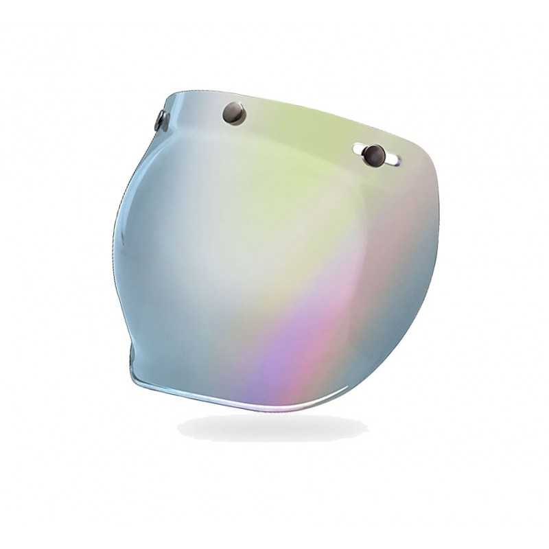Replacement visor visor helmet bubble  CUSTOM 500 PLATEADO IRIDISCENTE