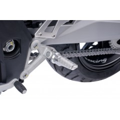 Fitting adapters for front rider footrests