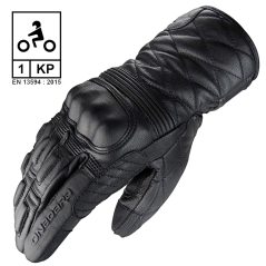 Leather gloves with protections  60'S CLASSIC TS CE