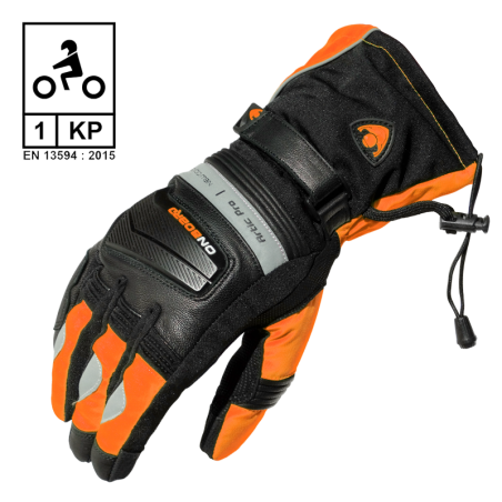 ON BOARD Guantes de Cordura Impermeables ARTIC PRO CE - Diseño Robusto para Climas Fríos GMARPBOF
