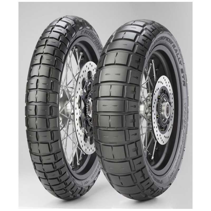 Tire  SCORPION RALLY STR (F) 110/80 R 18 M/C 58H TL M+S