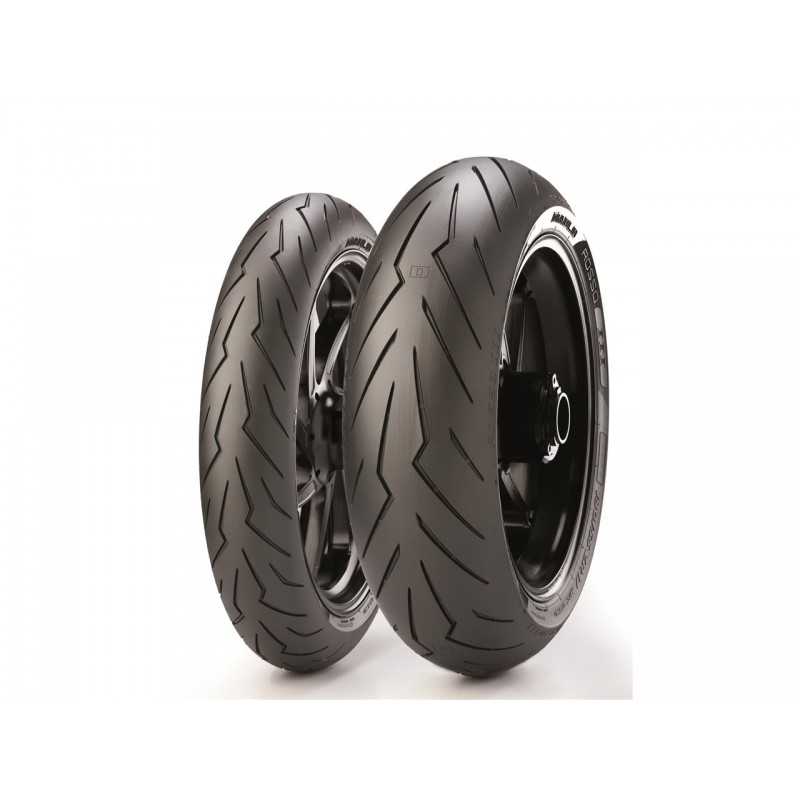 PIRELLI Cubierta neumatico DIABLO ROSSO III (F) 120/70 ZR 17 M/C (58W) TL (K) 90000591