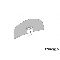 Replacement swing metal mechanism attaching to the deflector of the visor