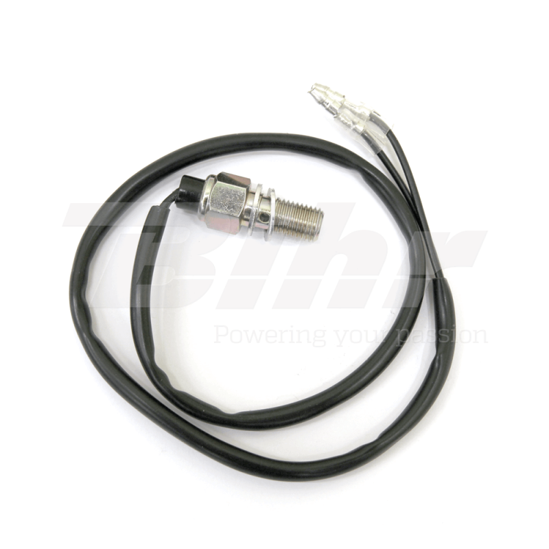 TECNIUM Tornillo sensor de freno hidráulico M10 * 1,25 simple cable recto L:550mm 359948