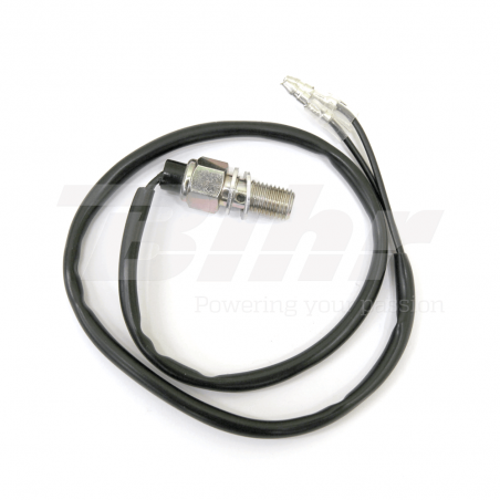 Hydraulic brake sensor screw  M10 * 1,25 simple cable recto L:550mm