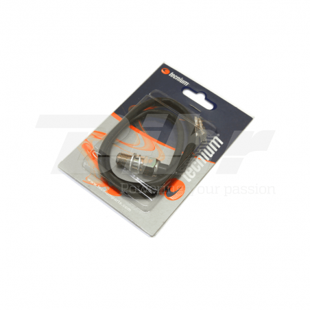 Hydraulic brake sensor screw  M10 * 1,25 simple cable recto L:550mm