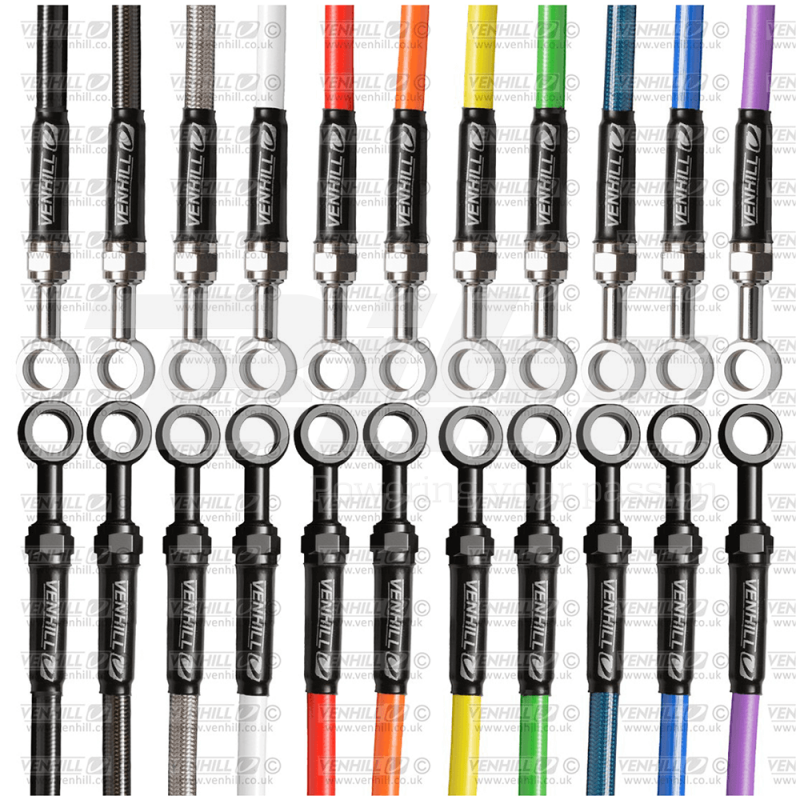 VENHILL Kit latiguillos de freno traseros KAW7018R1