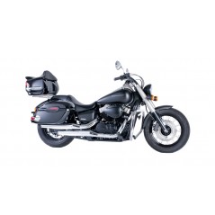 CUSTOM ACCES Juego de alforjas laterales rígidas apertura superior 35L TOURING ARS002