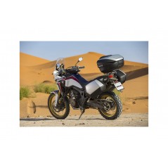 SHAD Juego de maletas laterales SH35 ALUMINIUM para moto, capacidad un casco Jet D0B35100