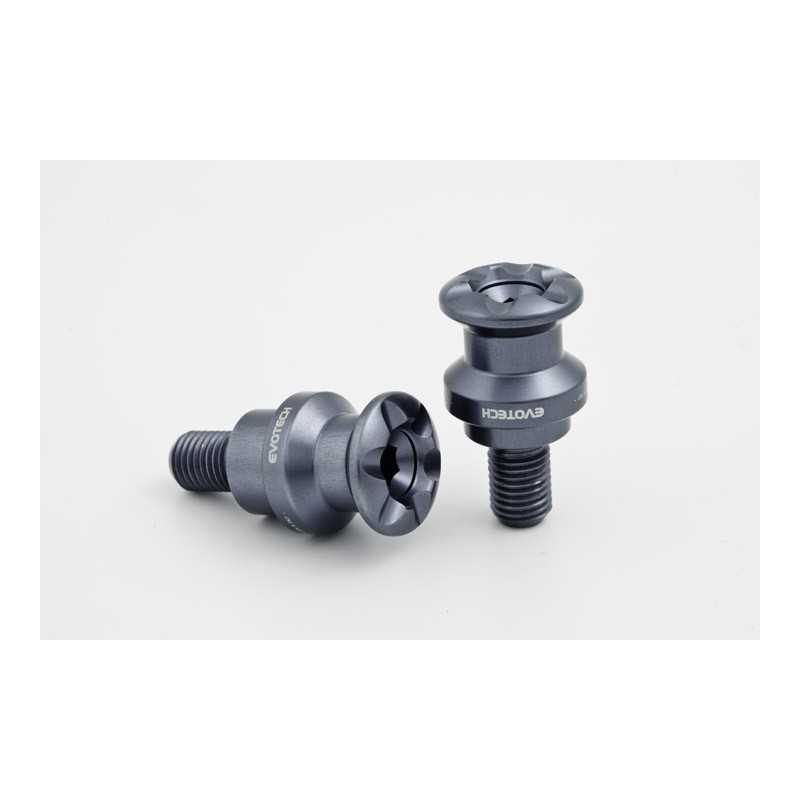 EVOTECH Diabolos soportes de caballete trasero M10 tipo D | Aluminio aeronáutico CNC PS-M10D