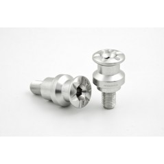 EVOTECH Diabolos soportes de caballete trasero M10 tipo D | Aluminio aeronáutico CNC PS-M10D