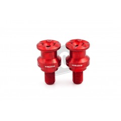 EVOTECH Diabolos soportes de caballete trasero M10 tipo D | Aluminio aeronáutico CNC PS-M10D