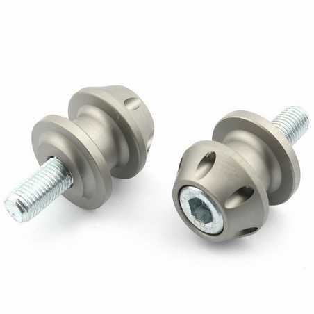V PARTS Knobs diabolos adaptadores basculante caballete (Titanio) M10 669TI