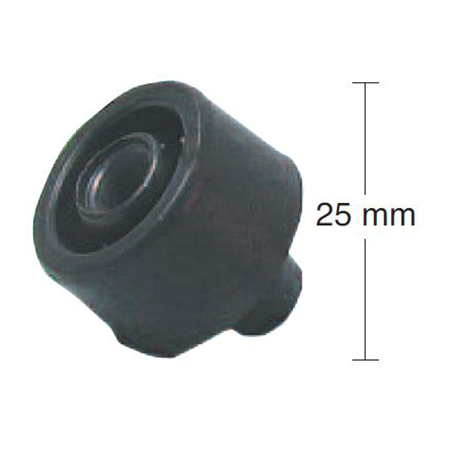 BUZZETTI Tope de goma para caballete central 25mm - Marca 19147