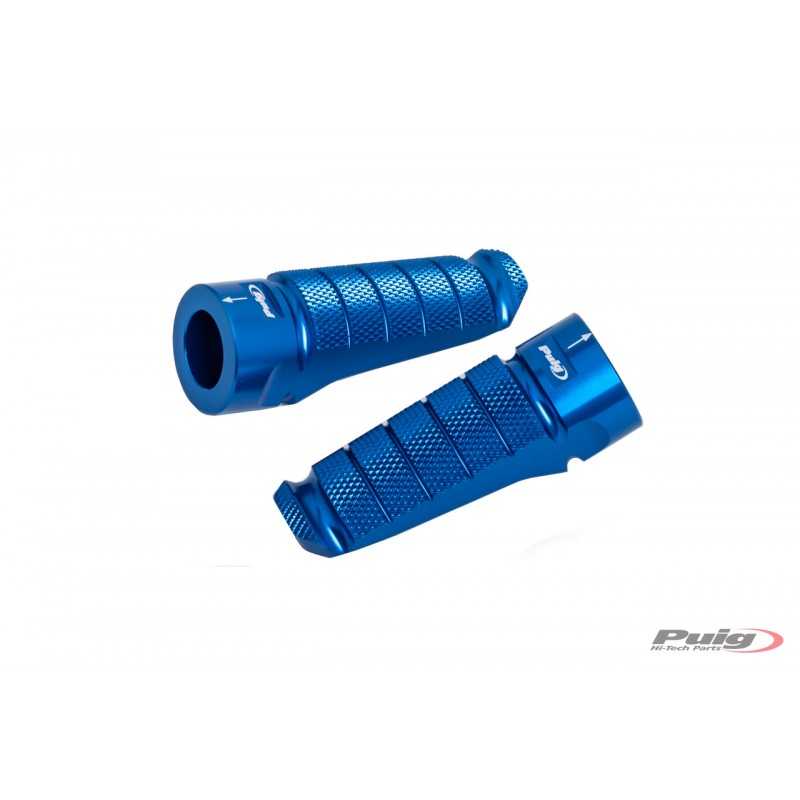 PUIG Juego de estriberas Hi-Tech modelo Racing para piloto lado derecho e izquierdo 6301