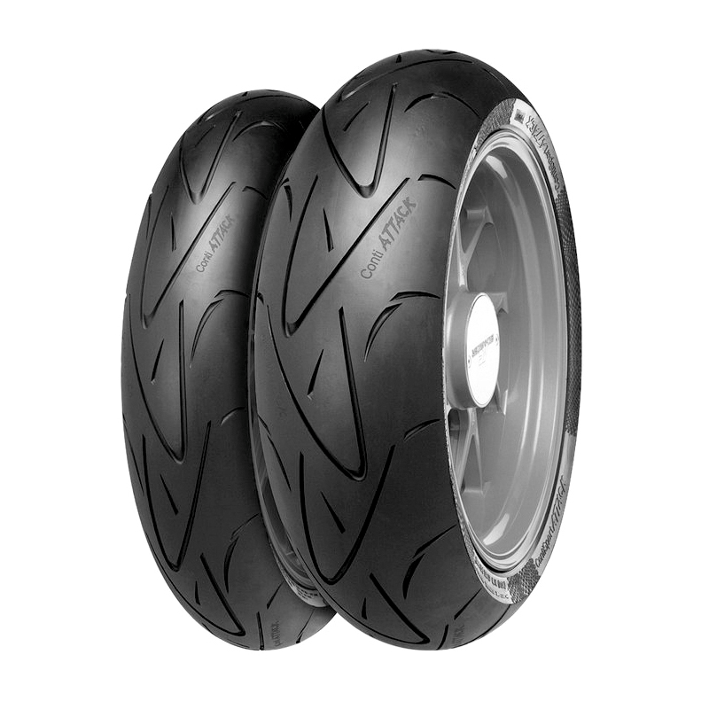 CONTINENTAL Cubierta neumatico ContiSportAttack - 17´´ 180/55ZR17 M/C (73W) TL 48915