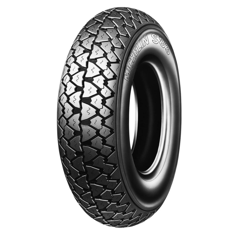 MICHELIN Cubierta Neumático 3.00-10 42J S83 TL/TT - 057199 Diseño Retro con Prestaciones Modernas 82548