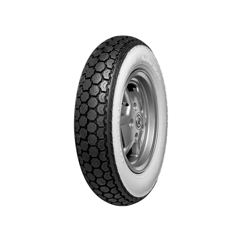 CONTINENTAL Cubierta neumatico K62 WW - banda blanca 10´´ 3.50-10 M/C 59J TL 49004